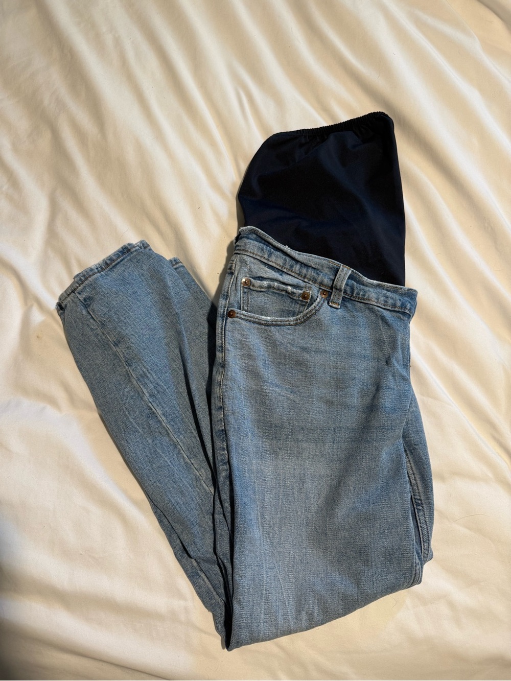 Abercrombie Straight Leg Maternity Jeans